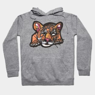 Sleeping tiger cub Hoodie